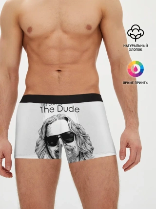 Мужские трусы боксеры / Just call me the Dude