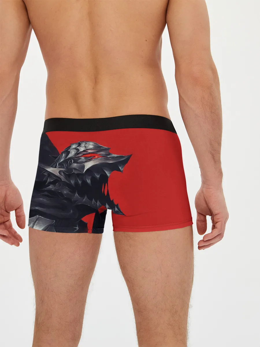 Мужские трусы боксеры / BERSERK маска