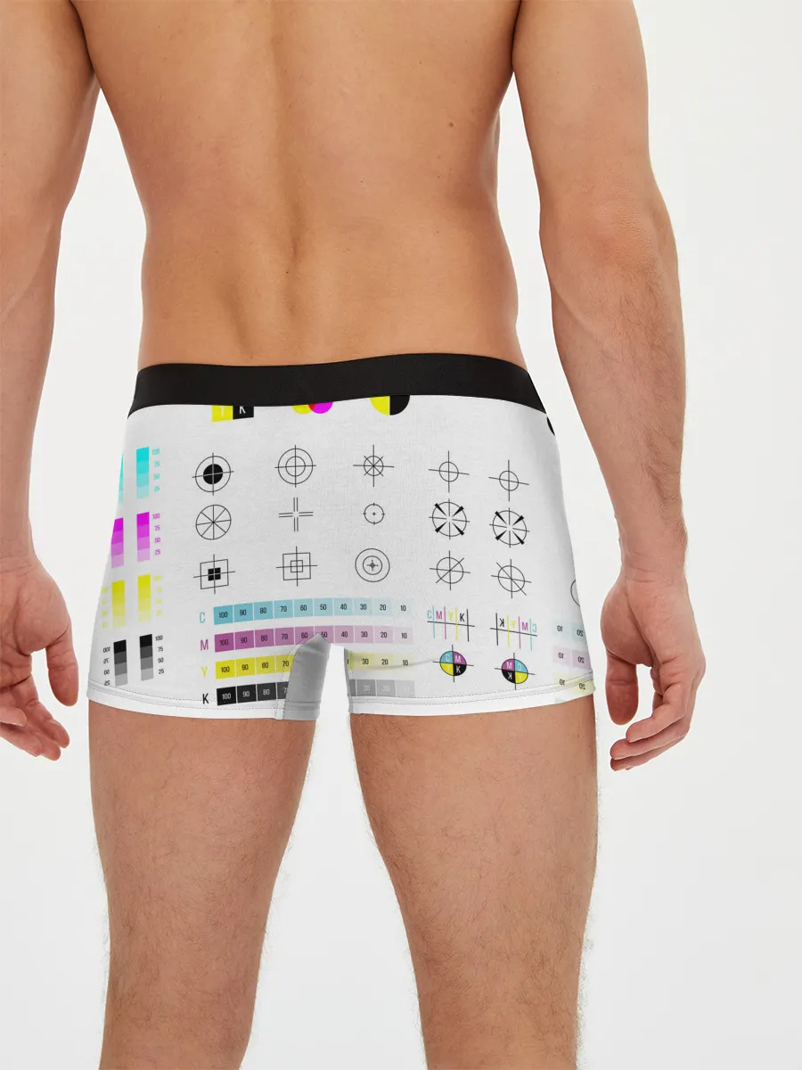 Мужские трусы боксеры / CMYK