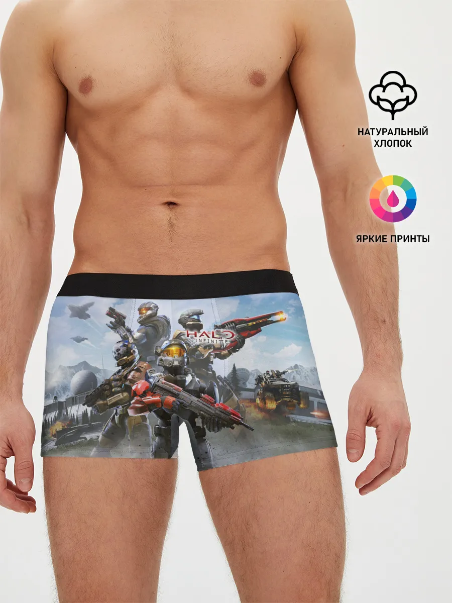 Мужские трусы боксеры / Halo Infinite