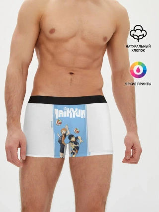 Мужские трусы боксеры / Хината и Кагеяма | Haikyuu!!