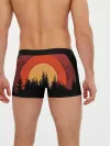 Мужские трусы боксеры / ЛЕСНИК 3D