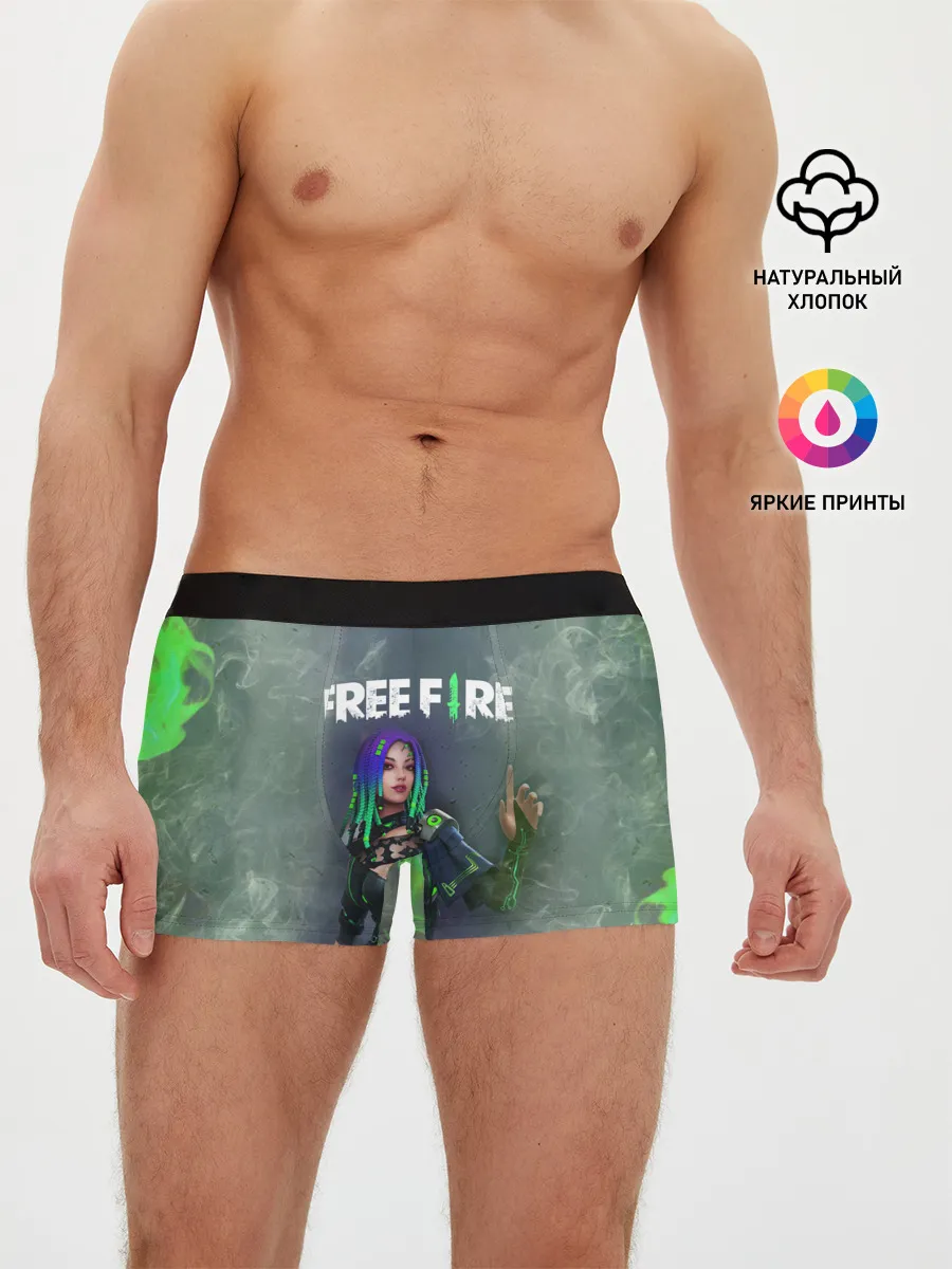 Мужские трусы боксеры / Фри Фаер | Garena Free Fire