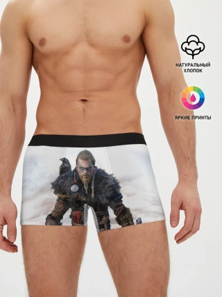 Мужские трусы боксеры / Викинг из Вальгаллы