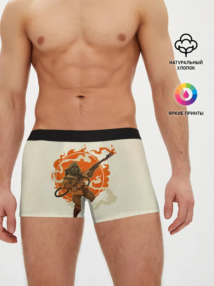 Мужские трусы боксеры / Pyro style