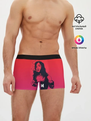 Мужские трусы боксеры / Фанатка NIN