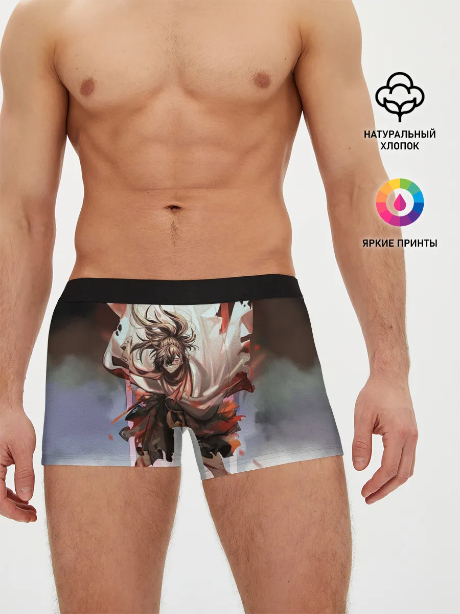 Мужские трусы боксеры / ХЯККИМАРУ | ДОРОРО