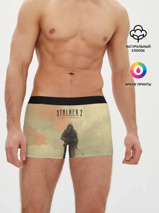 Мужские трусы боксеры / Сталкер одиночка