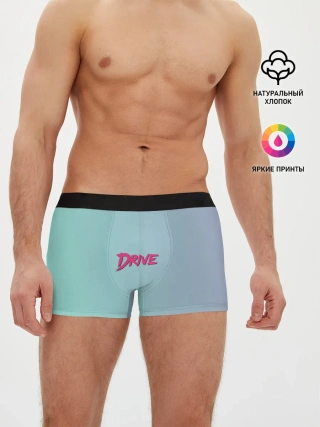 Мужские трусы боксеры / В стиле Drive