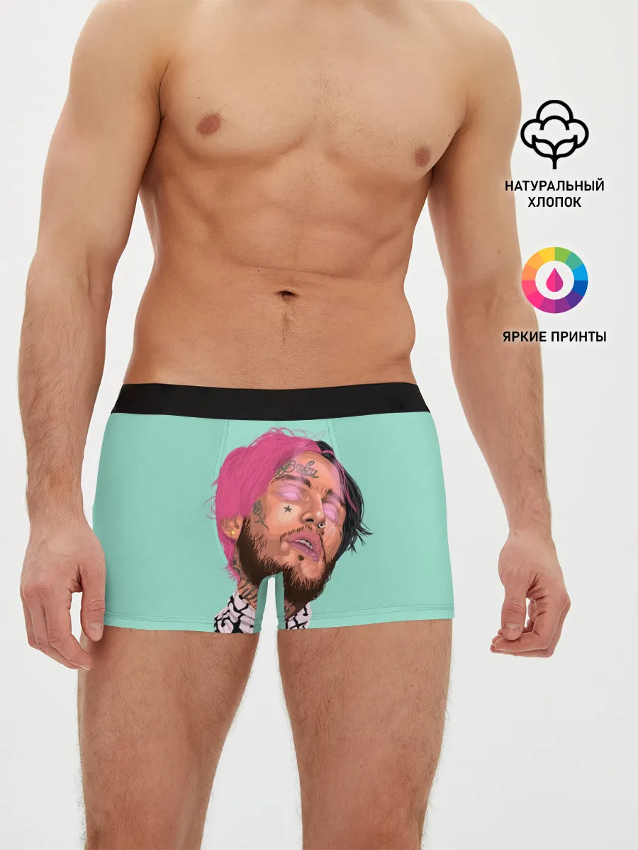 Мужские трусы боксеры / Magic Lil Peep
