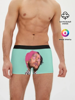 Мужские трусы боксеры / Magic Lil Peep