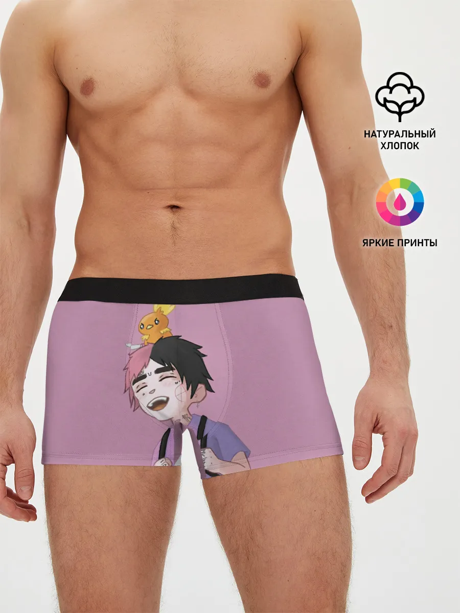 Мужские трусы боксеры / Young Lil Peep