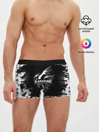 Мужские трусы боксеры / Старшая школа Карасуно