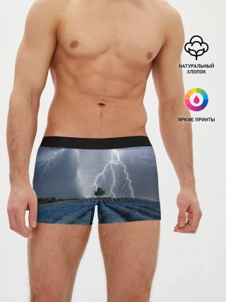 Мужские трусы боксеры / Молнии