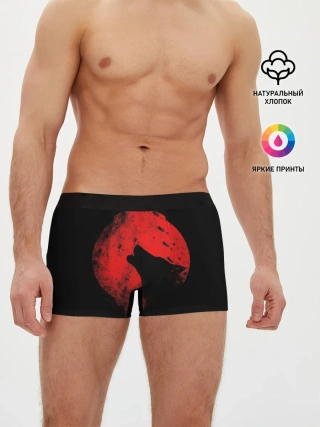 Мужские трусы боксеры / Wolf 3D