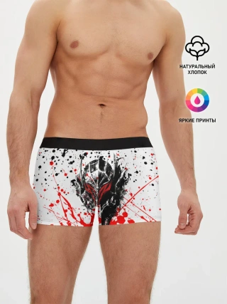 Мужские трусы боксеры / Броня Берсерка.