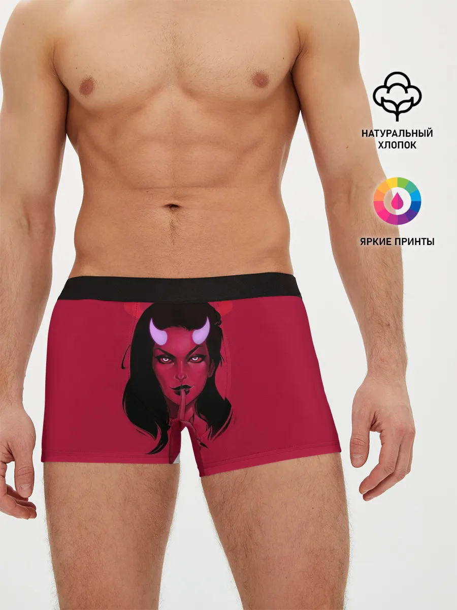 Мужские трусы боксеры / Ангельский демон