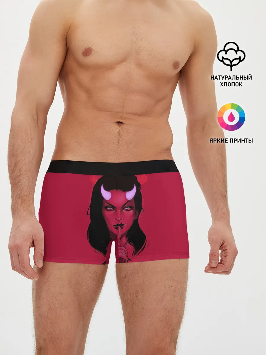 Мужские трусы боксеры / Ангельский демон