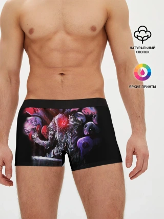 Мужские трусы боксеры / БЕРСЕРК светящийся глаз