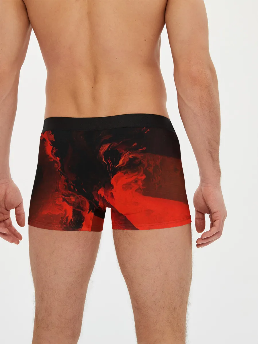 Мужские трусы боксеры / БЕРСЕРК красками