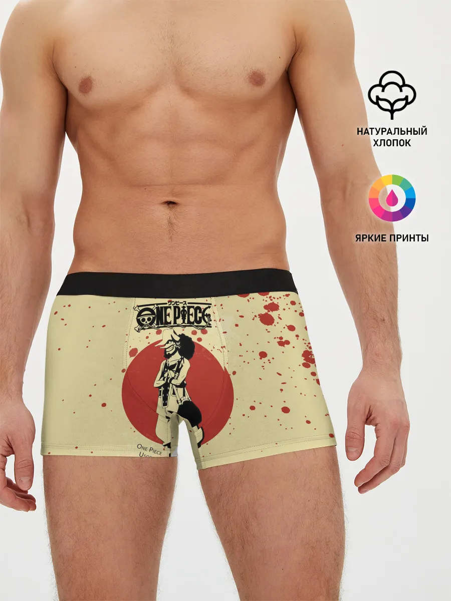 Мужские трусы боксеры / Усопп One Piece. Большой куш