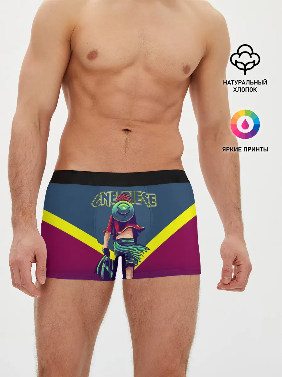 Мужские трусы боксеры / Луффи One Piece. Большой куш