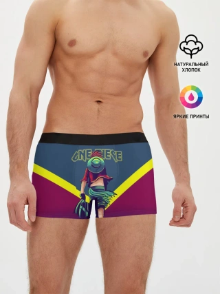 Мужские трусы боксеры / Луффи One Piece. Большой куш