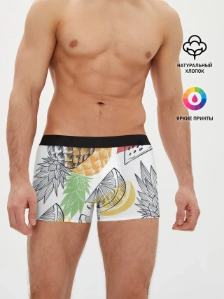 Мужские трусы боксеры / Сочное настроение