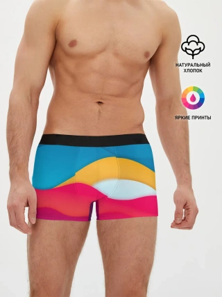 Мужские трусы боксеры / Палитра Цвета