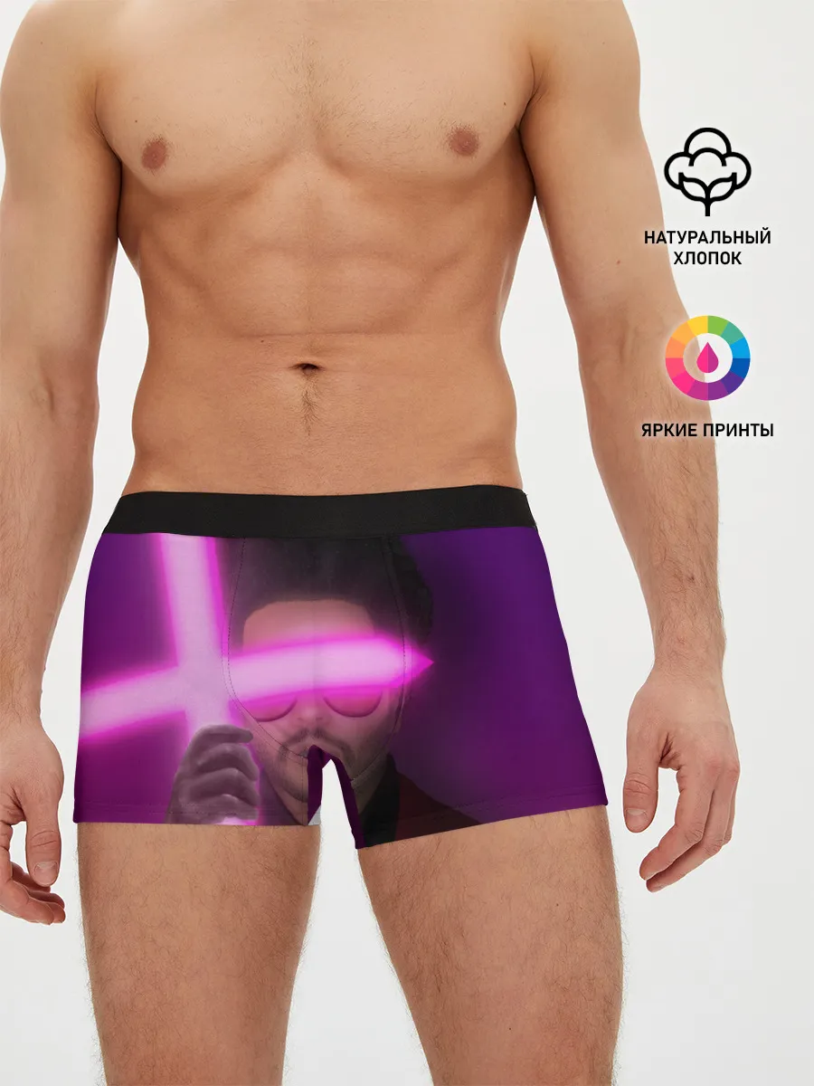 Мужские трусы боксеры / The Weeknd - Blinding Lights