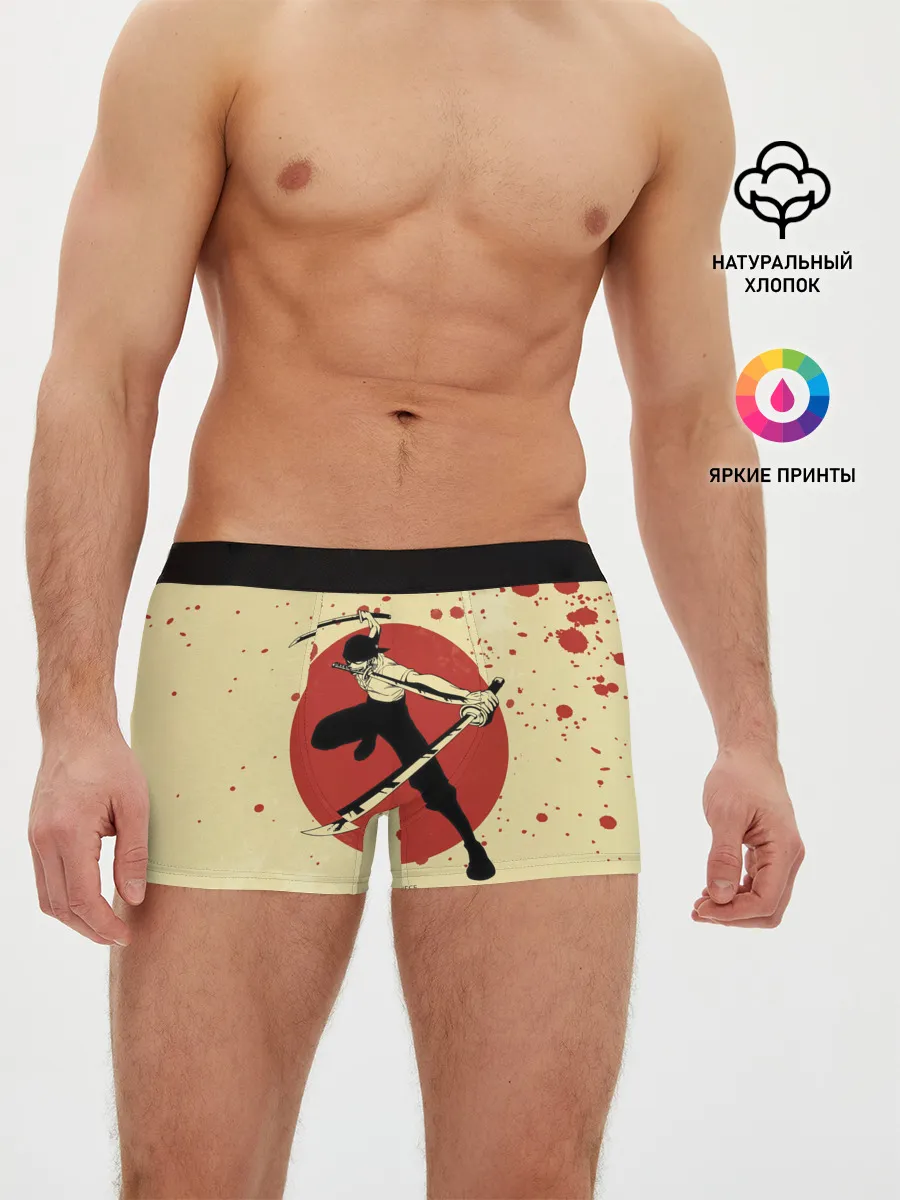 Мужские трусы боксеры / Зоро | One Piece. Большой куш