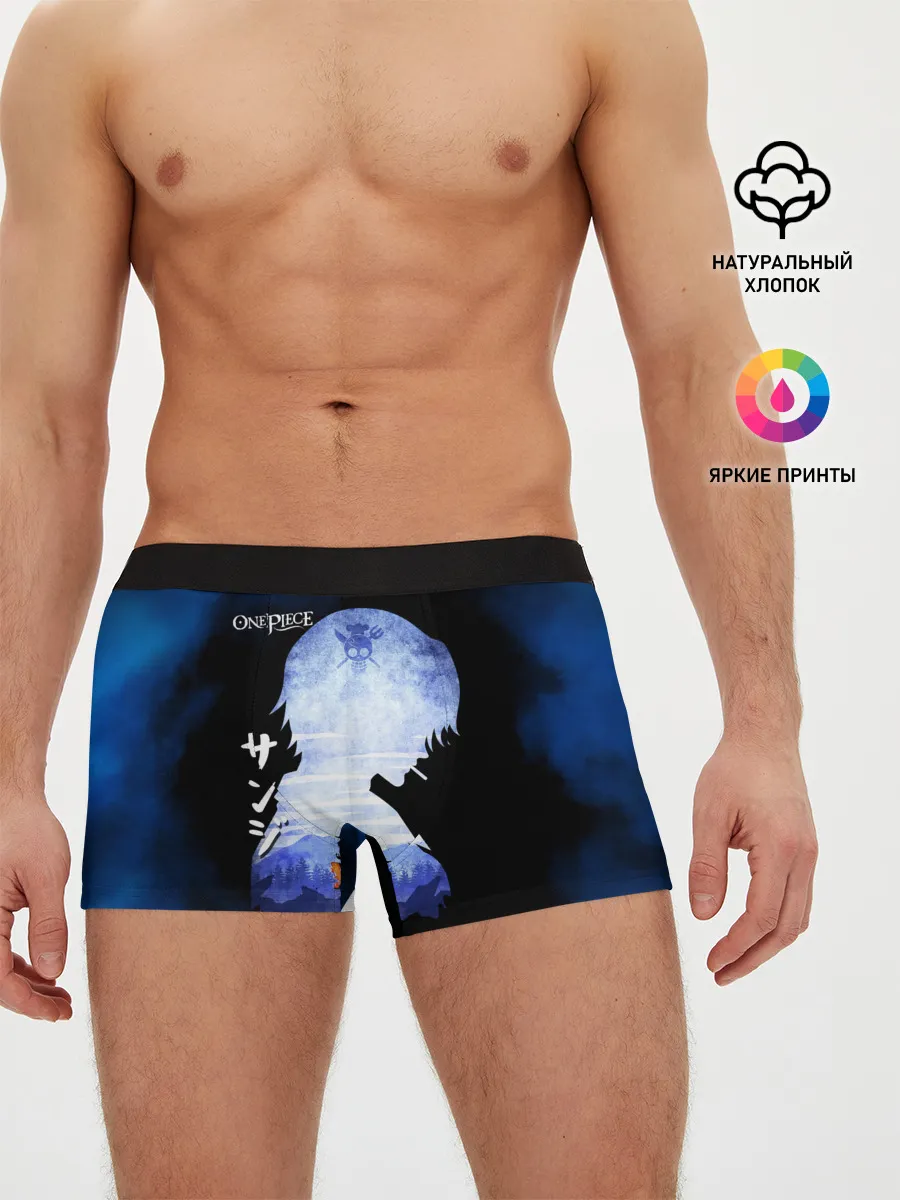 Мужские трусы боксеры / Винсмок Санджи | One Piece