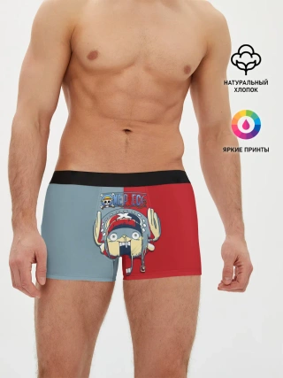 Мужские трусы боксеры / Сопливый Тони Тони Чоппер | One Piece