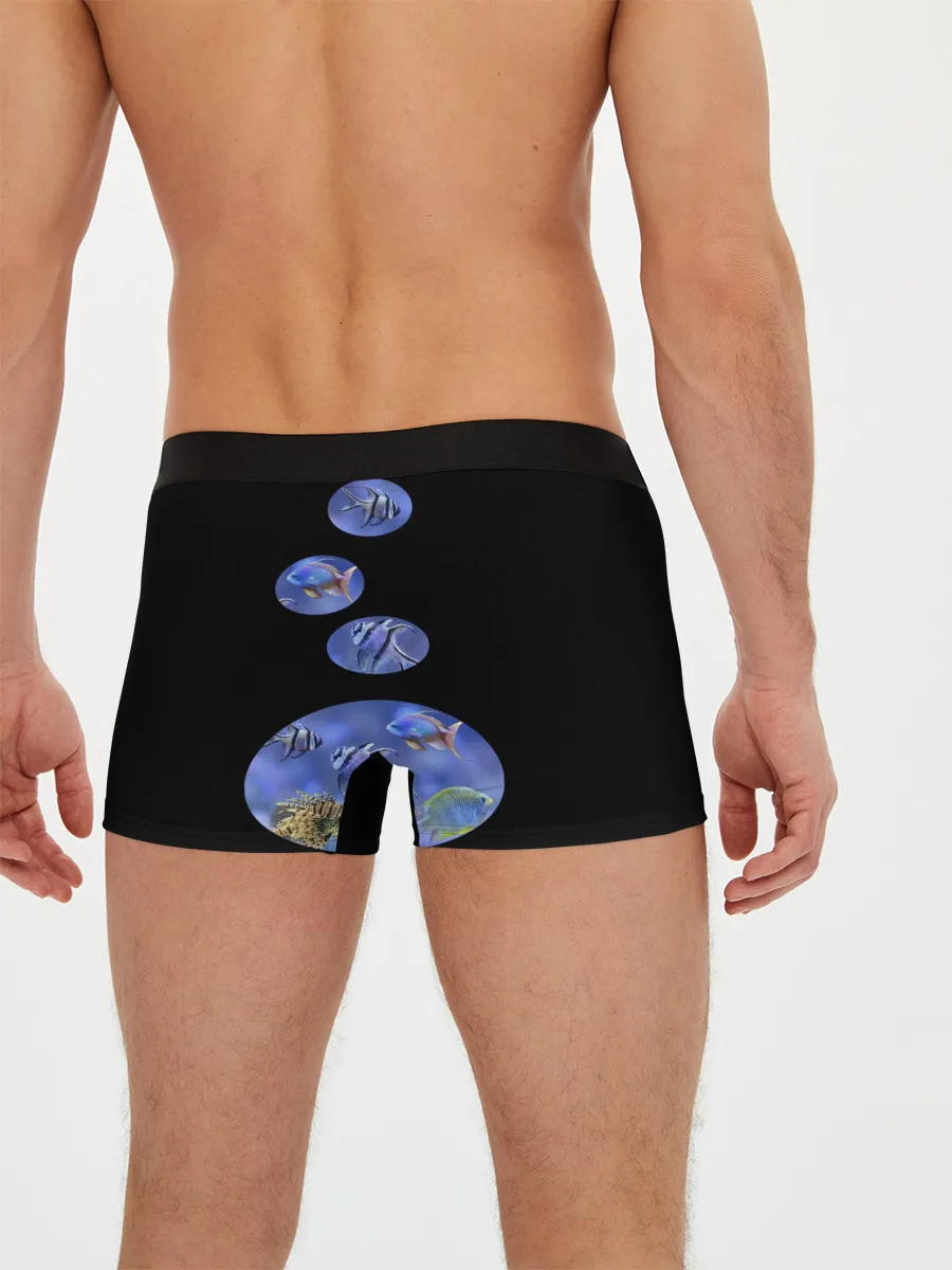 Мужские трусы боксеры / Море внутри
