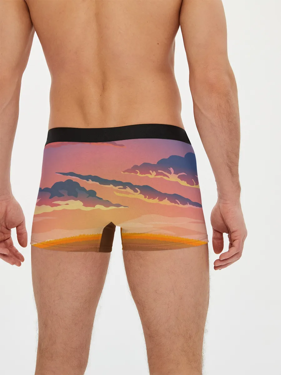 Мужские трусы боксеры / Мем собака качок DOGE