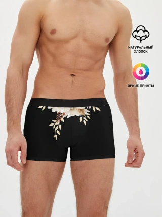 Мужские трусы боксеры / Золотые Цветы