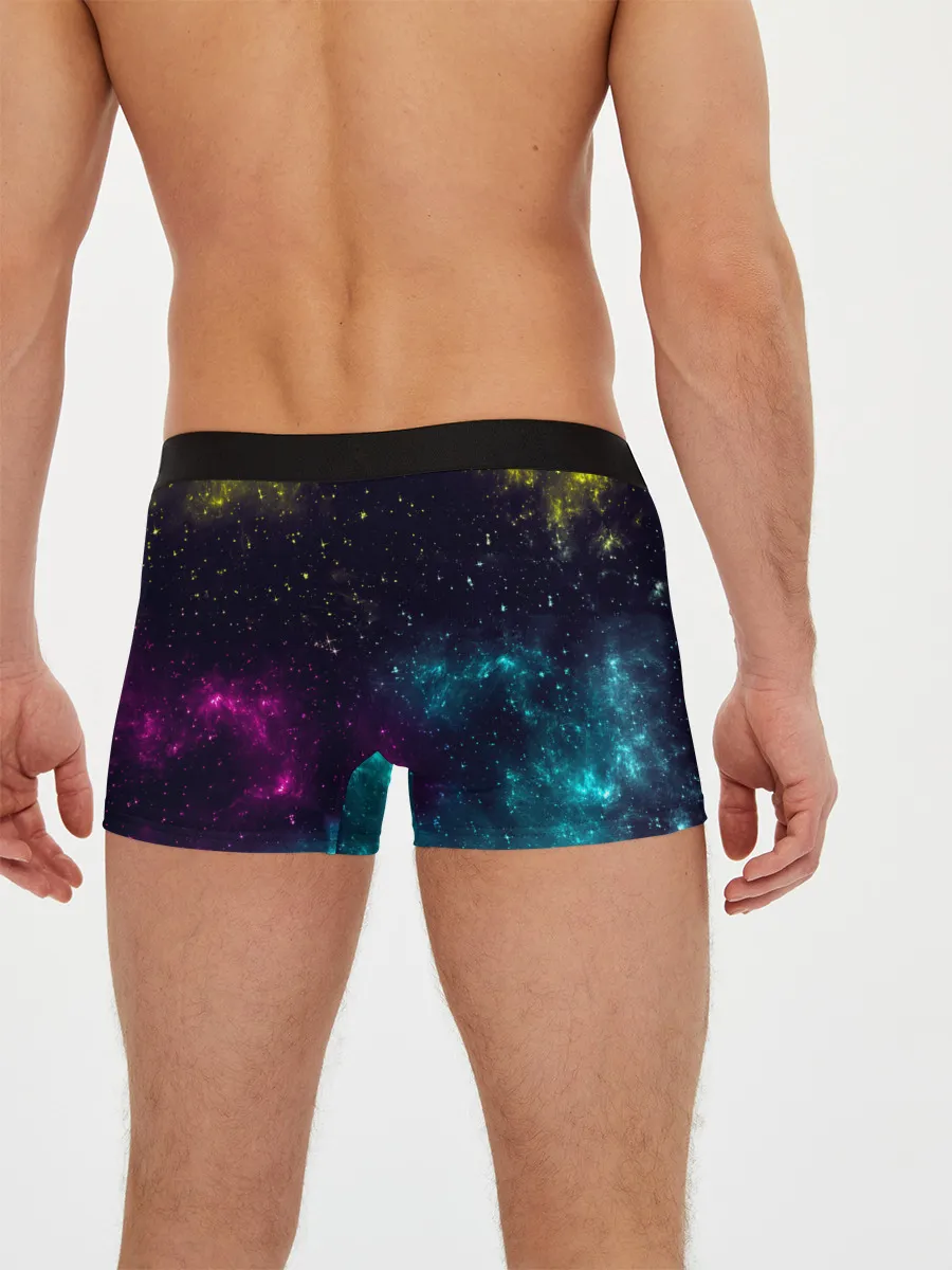 Мужские трусы боксеры / Космический Луффи One Piece