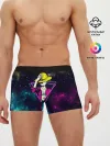 Мужские трусы боксеры / Космический Луффи One Piece