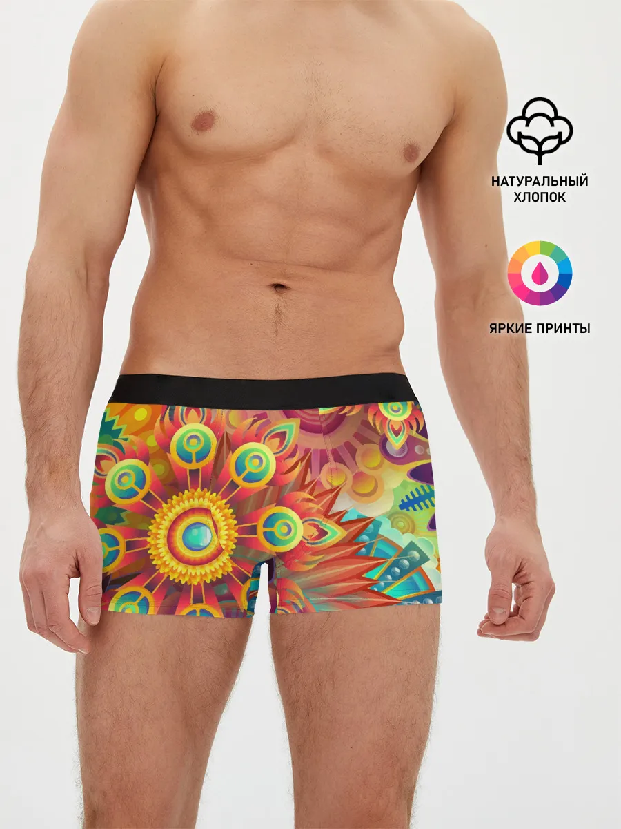 Мужские трусы боксеры / Тропики