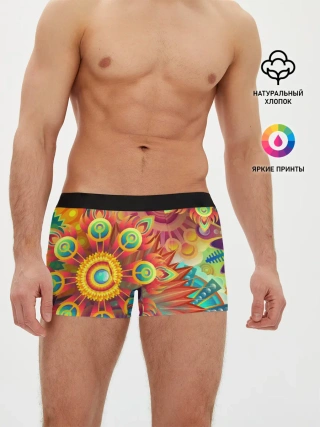 Мужские трусы боксеры / Тропики