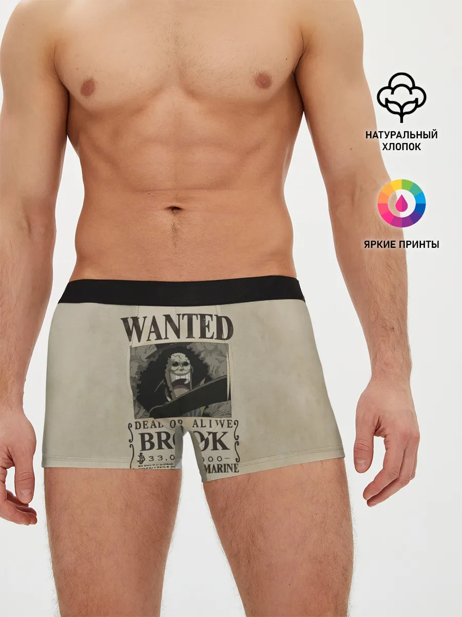 Мужские трусы боксеры / Брук в розыске | One Piece