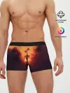 Мужские трусы боксеры / СИРЕНОГОЛОВЫЙ ORANGE