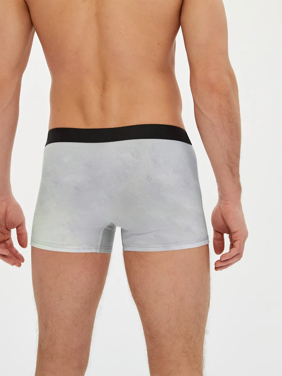 Мужские трусы боксеры / Пламенный резиновый Луффи | One Piece