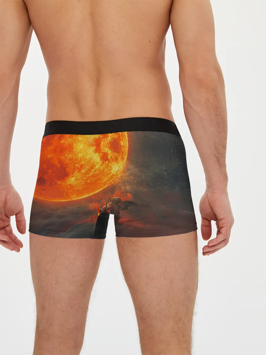Мужские трусы боксеры / РАДИАЦИОННОЕ СОЛНЦЕ