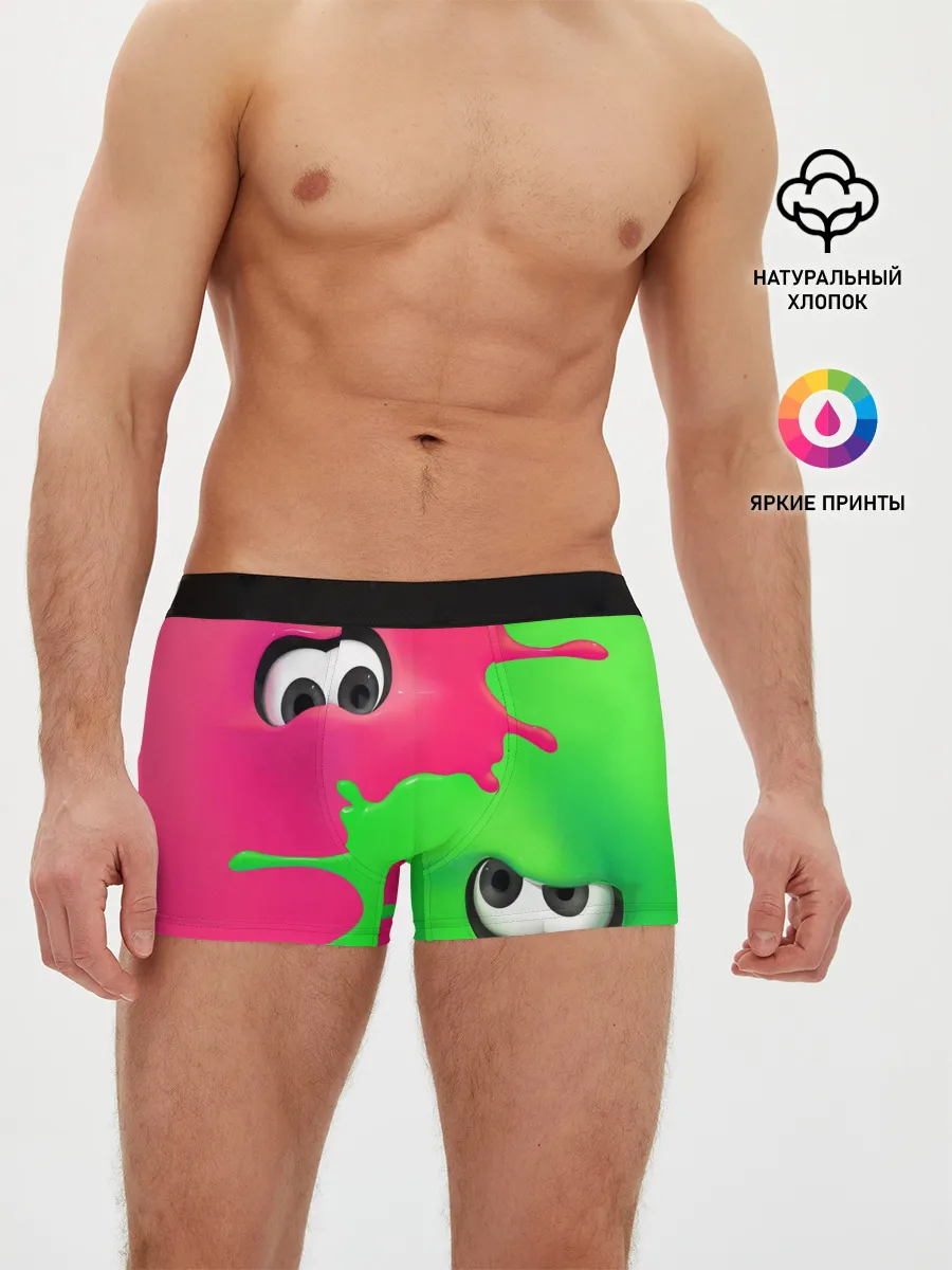 Мужские трусы боксеры / Splatoon