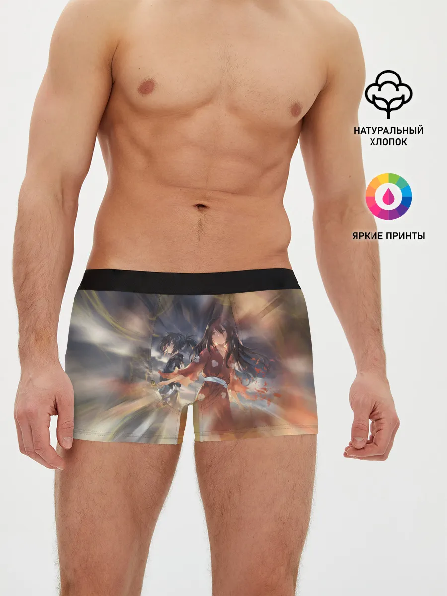 Мужские трусы боксеры / МИА С ХЯККИМАРУ | ДОРОРО