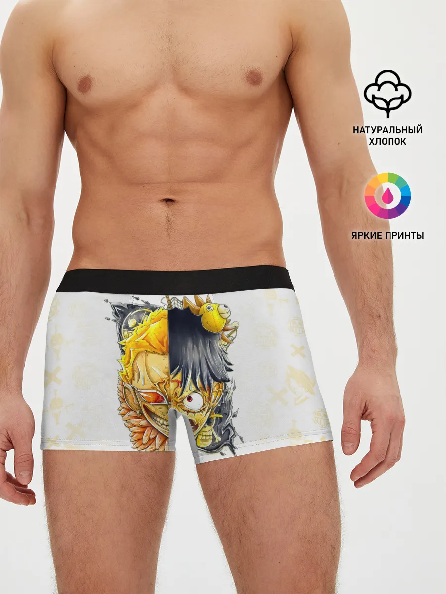 Мужские трусы боксеры / Донкихот vs Луффи | One Piece