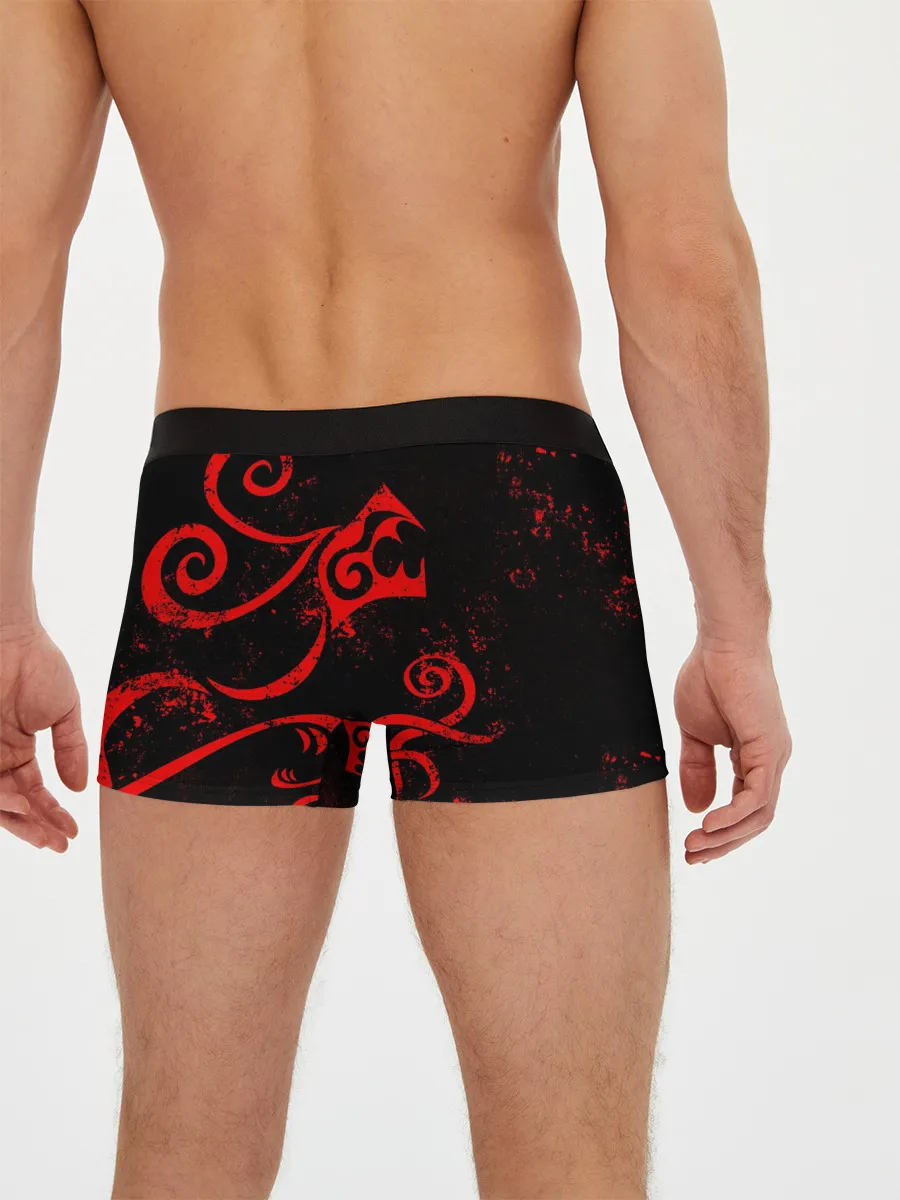 Мужские трусы боксеры / ТАТУИРОВКА ДРАКЕНА