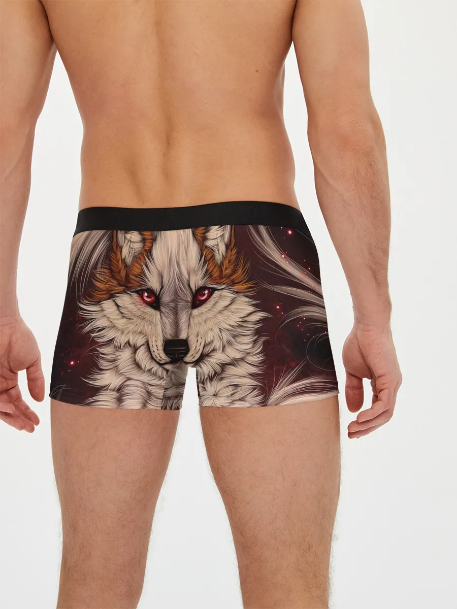 Мужские трусы боксеры / Красивая Волчица