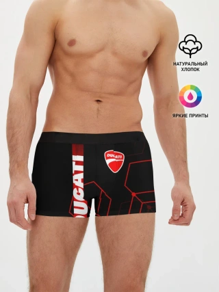 Мужские трусы боксеры / DUCATI / ДУКАТИ / MOTOSPORT